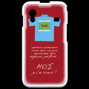 Coque Samsung ACE S5830 Moi je l'ai élevé Bonus offensif-défensif Rouge 2