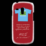 Coque Samsung Galaxy S3 Mini Moi je l'ai élevé Bonus offensif-défensif Rouge 2