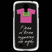 Coque Samsung Galaxy S4 Supporters Bonus offensif-défensif Noir