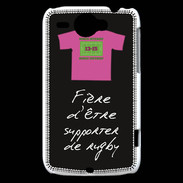 Coque HTC Wildfire G8 Supporters Bonus offensif-défensif Noir