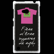 Coque Nokia Lumia 720 Supporters Bonus offensif-défensif Noir