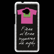 Coque HTC One Supporters Bonus offensif-défensif Noir