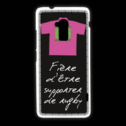 Coque HTC One Max Supporters Bonus offensif-défensif Noir