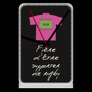 Pendule de bureau Supporters Bonus offensif-défensif Noir