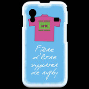 Coque Samsung ACE S5830 Supporters Bonus offensif-défensif Bleu