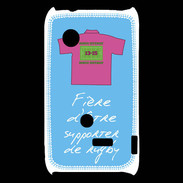 Coque Sony Xperia Typo Supporters Bonus offensif-défensif Bleu