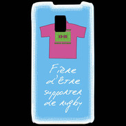 Coque LG P990 Supporters Bonus offensif-défensif Bleu
