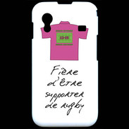 Coque Samsung ACE S5830 Supporters Bonus offensif-défensif Blanc