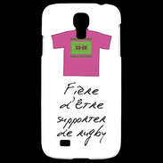 Coque Samsung Galaxy S4 Supporters Bonus offensif-défensif Blanc