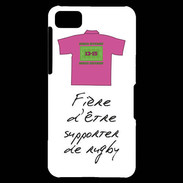 Coque Blackberry Z10 Supporters Bonus offensif-défensif Blanc