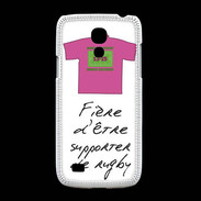 Coque Samsung Galaxy S4mini Supporters Bonus offensif-défensif Blanc
