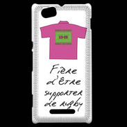 Coque Sony Xperia M Supporters Bonus offensif-défensif Blanc