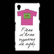 Coque Sony Xpéria Z1 Supporters Bonus offensif-défensif Blanc