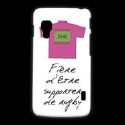 Coque LG L5 2 Supporters Bonus offensif-défensif Blanc