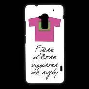 Coque HTC One Max Supporters Bonus offensif-défensif Blanc