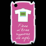 Coque Blackberry 8520 Supporters Bonus offensif-défensif Rose