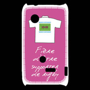 Coque Sony Xperia Typo Supporters Bonus offensif-défensif Rose