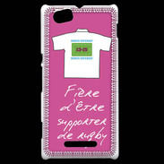 Coque Sony Xperia M Supporters Bonus offensif-défensif Rose