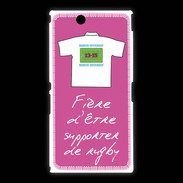 Coque Sony Xpéria Z Ultra Supporters Bonus offensif-défensif Rose