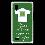 Coque LG Optimus L9 Supporters Bonus offensif-défensif Vert