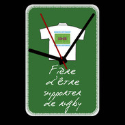 Grande pendule murale Supporters Bonus offensif-défensif Vert
