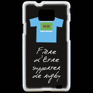 Coque Samsung Galaxy S2 Supporters Bonus offensif-défensif Noir 2