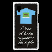 Coque LG Optimus L9 Supporters Bonus offensif-défensif Noir 2