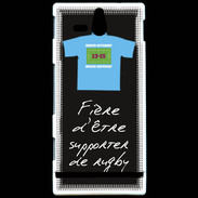 Coque Sony Xperia U Supporters Bonus offensif-défensif Noir 2
