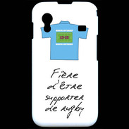 Coque Samsung ACE S5830 Supporters Bonus offensif-défensif Blanc 2