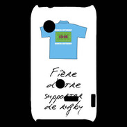 Coque Sony Xperia Typo Supporters Bonus offensif-défensif Blanc 2