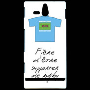 Coque Sony Xperia U Supporters Bonus offensif-défensif Blanc 2