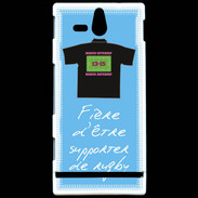 Coque Sony Xperia U Supporters Bonus offensif-défensif Bleu 2
