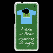 Coque HTC One Supporters Bonus offensif-défensif Vert 2