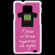 Coque Samsung Galaxy S2 Supporters Bonus offensif-défensif Rose 2