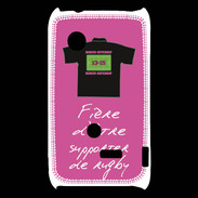 Coque Sony Xperia Typo Supporters Bonus offensif-défensif Rose 2