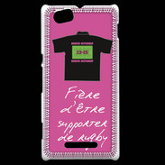 Coque Sony Xperia M Supporters Bonus offensif-défensif Rose 2