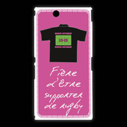 Coque Sony Xpéria Z Ultra Supporters Bonus offensif-défensif Rose 2