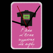 Grande pendule murale Supporters Bonus offensif-défensif Rose 2