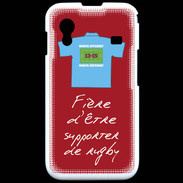 Coque Samsung ACE S5830 Supporters Bonus offensif-défensif Rouge 2