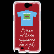 Coque Samsung Galaxy Note 2 Supporters Bonus offensif-défensif Rouge 2