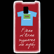 Coque LG P990 Supporters Bonus offensif-défensif Rouge 2