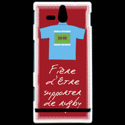 Coque Sony Xperia U Supporters Bonus offensif-défensif Rouge 2