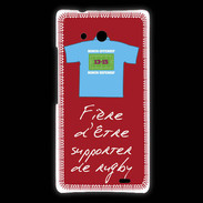 Coque Huawei Ascend Mate Supporters Bonus offensif-défensif Rouge 2