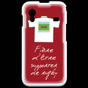 Coque Samsung ACE S5830 Supporters Bonus offensif-défensif Rouge