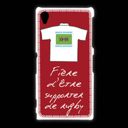 Coque Sony Xpéria Z1 Supporters Bonus offensif-défensif Rouge
