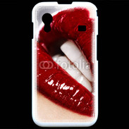 Coque Samsung ACE S5830 Bouche fatale rouge