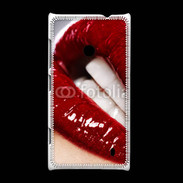 Coque Nokia Lumia 520 Bouche fatale rouge