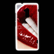 Coque HTC One Max Bouche fatale rouge