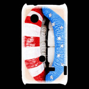 Coque Sony Xperia Typo Lèvres made in USA