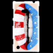 Coque Nokia Lumia 720 Lèvres made in USA